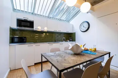Cuisine ou kitchenette dans l'établissement Sweett - La Roserie
