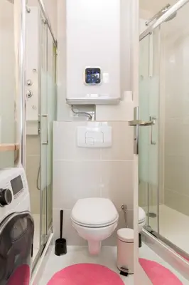 Salle de bains dans l'établissement Notre-Dame luxury Suite in Saint-germain des prés Latin quarter