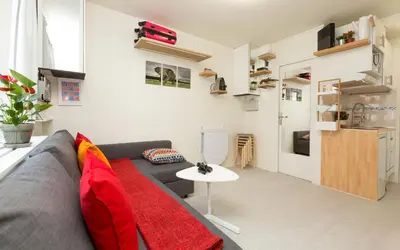 Cuisine ou kitchenette dans l'établissement Notre-Dame luxury Suite in Saint-germain des prés Latin quarter