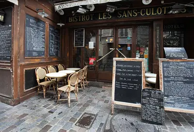 Plan de l'établissement Bistrot Les Sans Culottes