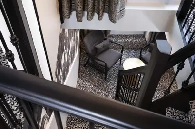 Coin salon dans l'établissement Hôtel Gramont