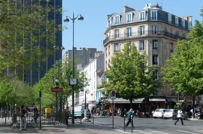 Quartier de l'hôtel ou autre quartier proche