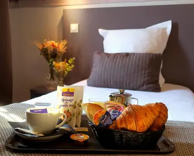 Nourriture dans l'hôtel ou à proximité