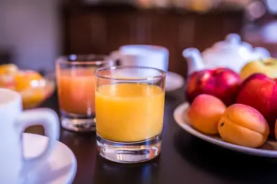 Nourriture dans l'hôtel ou à proximité