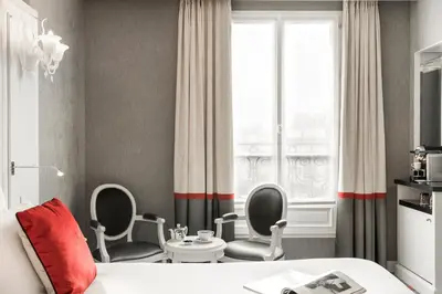 Coin salon dans l'établissement Maison Albar - Le Diamond