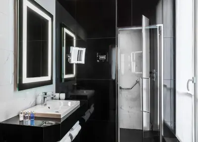 Salle de bains dans l'établissement Maison Albar - Le Diamond