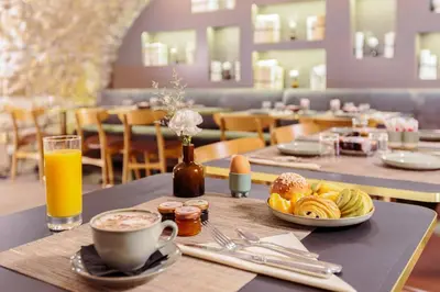 Nourriture dans l'hôtel ou à proximité