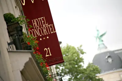 Certificat, récompense, panneau ou autre document affiché dans l'établissement Hotel Concortel Paris