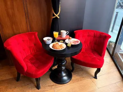 Nourriture dans l'hôtel ou à proximité