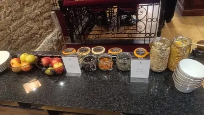 Nourriture dans l'hôtel ou à proximité