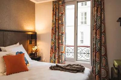 Un ou plusieurs lits dans un hébergement de l'établissement La Maison Montparnasse