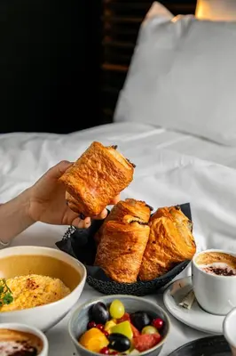 Nourriture dans l'hôtel ou à proximité