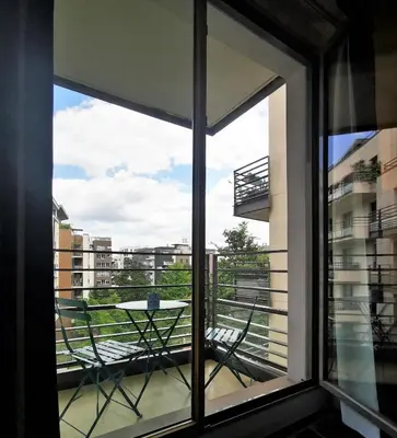 Balcon ou terrasse dans l'établissement Residhome Asnieres