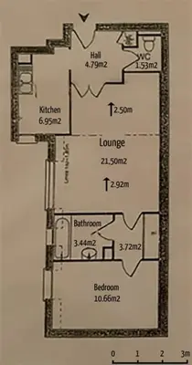 Plan de l'établissement 52 Clichy Bed & Breakfast - Chambre d'hôtes