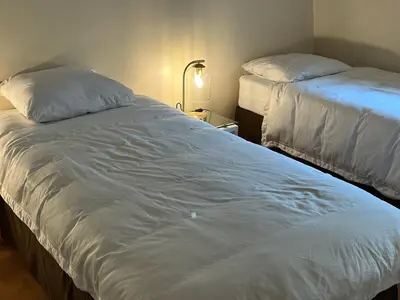 Un ou plusieurs lits dans un hébergement de l'établissement 52 Clichy Bed & Breakfast - Chambre d'hôtes