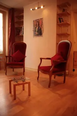 Coin salon dans l'établissement Saint Michel Notre Dame