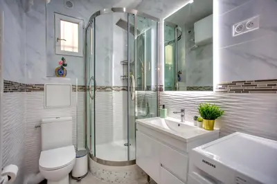 Salle de bains dans l'établissement Charmant 100m2 avec 3CH - Romantique Centre Ville