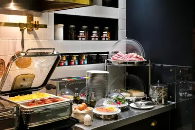 Nourriture dans l'hôtel ou à proximité