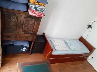 Un ou plusieurs lits dans un hébergement de l'établissement Appartement Petroff