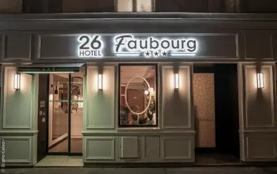 Certificat, récompense, panneau ou autre document affiché dans l'établissement 26 Faubourg - Ex-Hotel de Reims