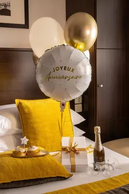 Un ou plusieurs lits dans un hébergement de l'établissement Jack's Hotel