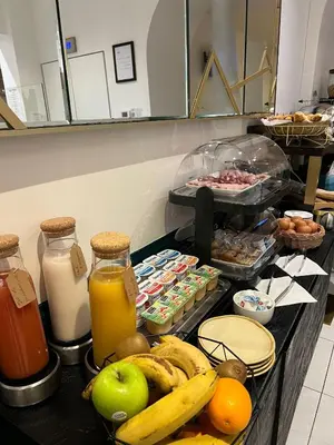 Nourriture dans l'hôtel ou à proximité