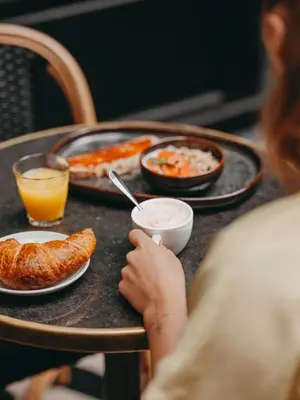 Nourriture dans l'hôtel ou à proximité