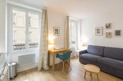 Coin salon dans l'établissement Les Toits de Paris