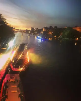 Vue sur la rivière ou le fleuve situé(e) à proximité de l'appartement