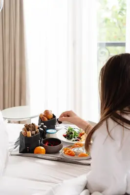 Nourriture dans l'hôtel ou à proximité