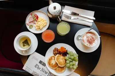 Nourriture dans l'hôtel ou à proximité