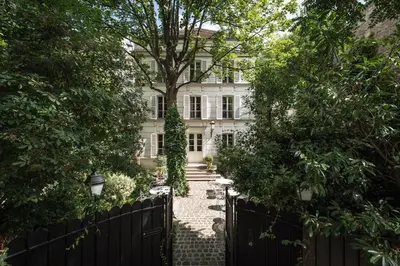Jardin de l'établissement Hôtel Particulier Montmartre