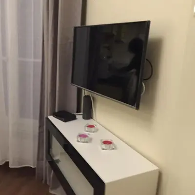 Télévision ou salle de divertissement dans l'établissement Appartement dans Le Marais
