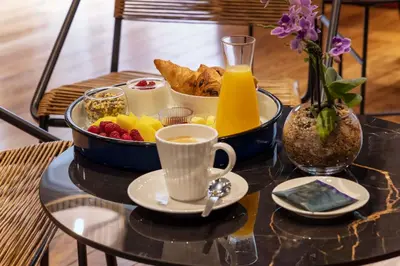 Nourriture dans l'hôtel ou à proximité