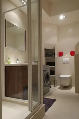 Salle de bains dans l'établissement Apartment Bac St. Germain