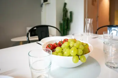 Nourriture dans l'appartement ou à proximité