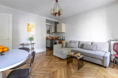 Coin salon dans l'établissement Apartment Paris 4° centre - Marais/Beaubourg