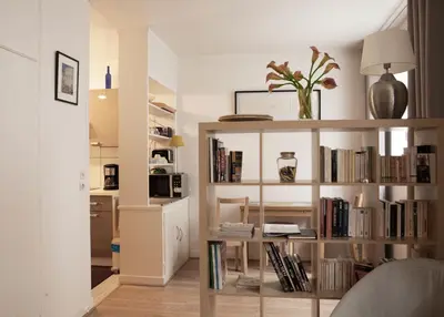 Cuisine ou kitchenette dans l'établissement Le Studio 1517