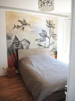 Un ou plusieurs lits dans un hébergement de l'établissement 2 Pièces avec Balcon Plein Sud