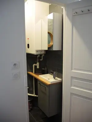 Salle de bains dans l'établissement 2 Pièces avec Balcon Plein Sud