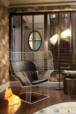 Coin salon dans l'établissement Hôtel Thérèse
