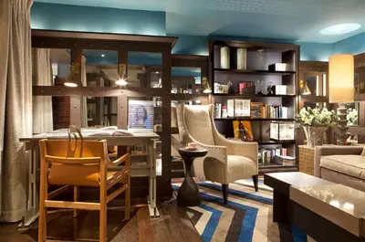 Coin salon dans l'établissement Hôtel Thérèse