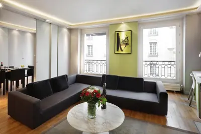 Coin salon dans l'établissement Faubourg Chic