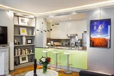 Cuisine ou kitchenette dans l'établissement Faubourg Chic