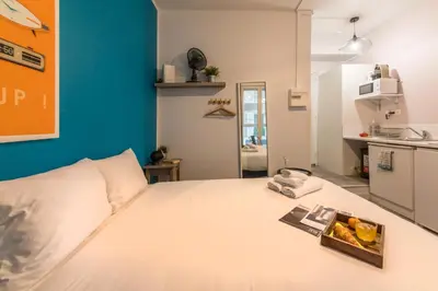 Cuisine ou kitchenette dans l'établissement WS Hôtel de Ville - Le Marais