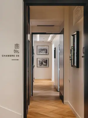 Plan de l'établissement Solly Hôtel Paris
