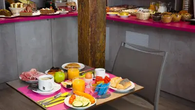 Nourriture dans l'hôtel ou à proximité