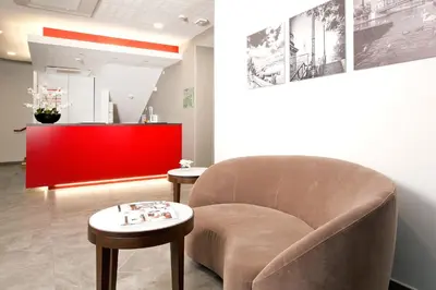 Coin salon dans l'établissement Residhome Paris Rosa Parks