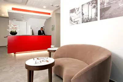 Coin salon dans l'établissement Residhome Paris Rosa Parks