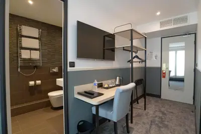 Salle de bains dans l'établissement Appia La Fayette